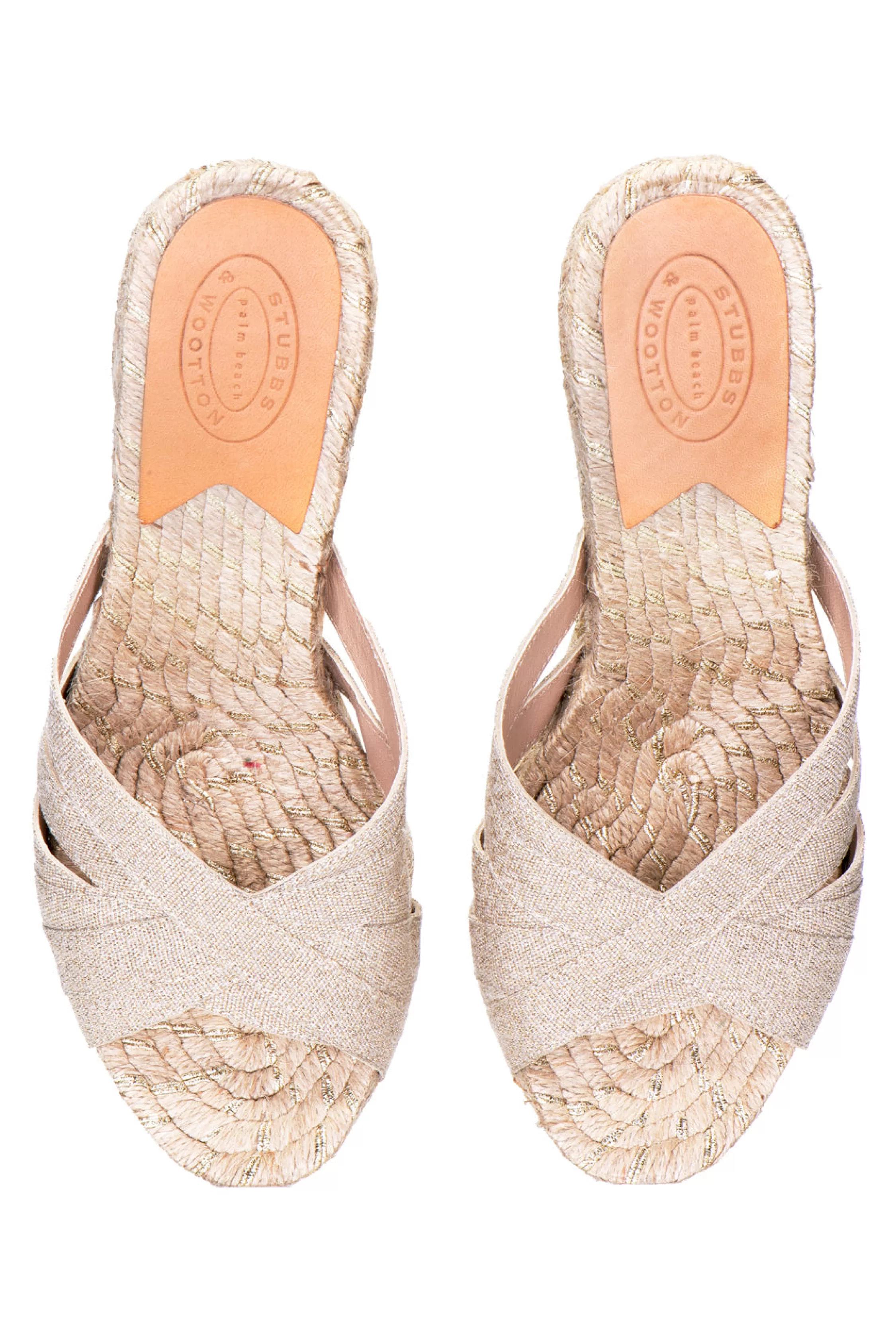 Heel*Stubbs & Wootton Braid (Kelly) Gold