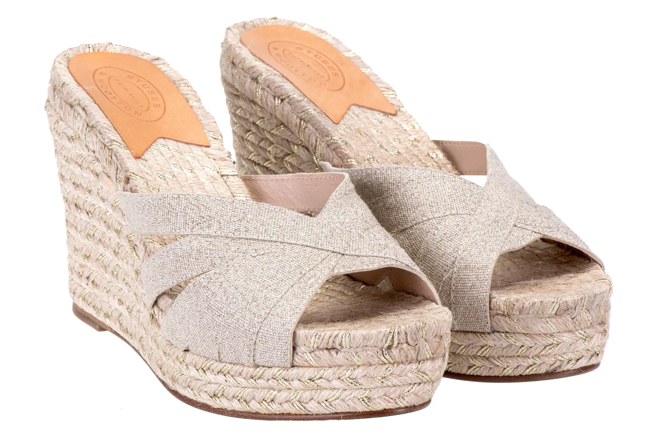 Heel*Stubbs & Wootton Braid (Kelly) Gold