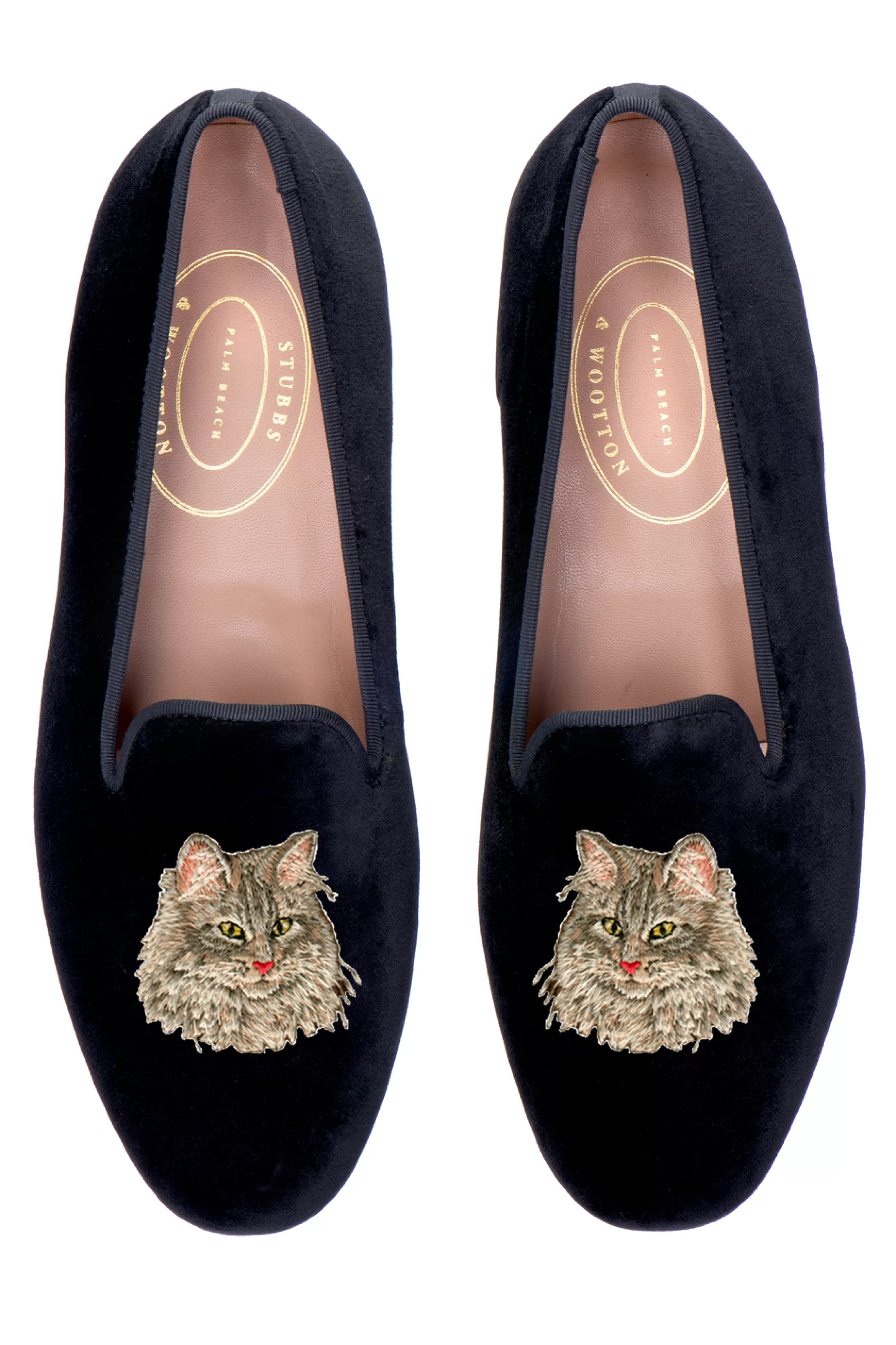 Slipper*Stubbs & Wootton Norwegian Cat (Men) Black