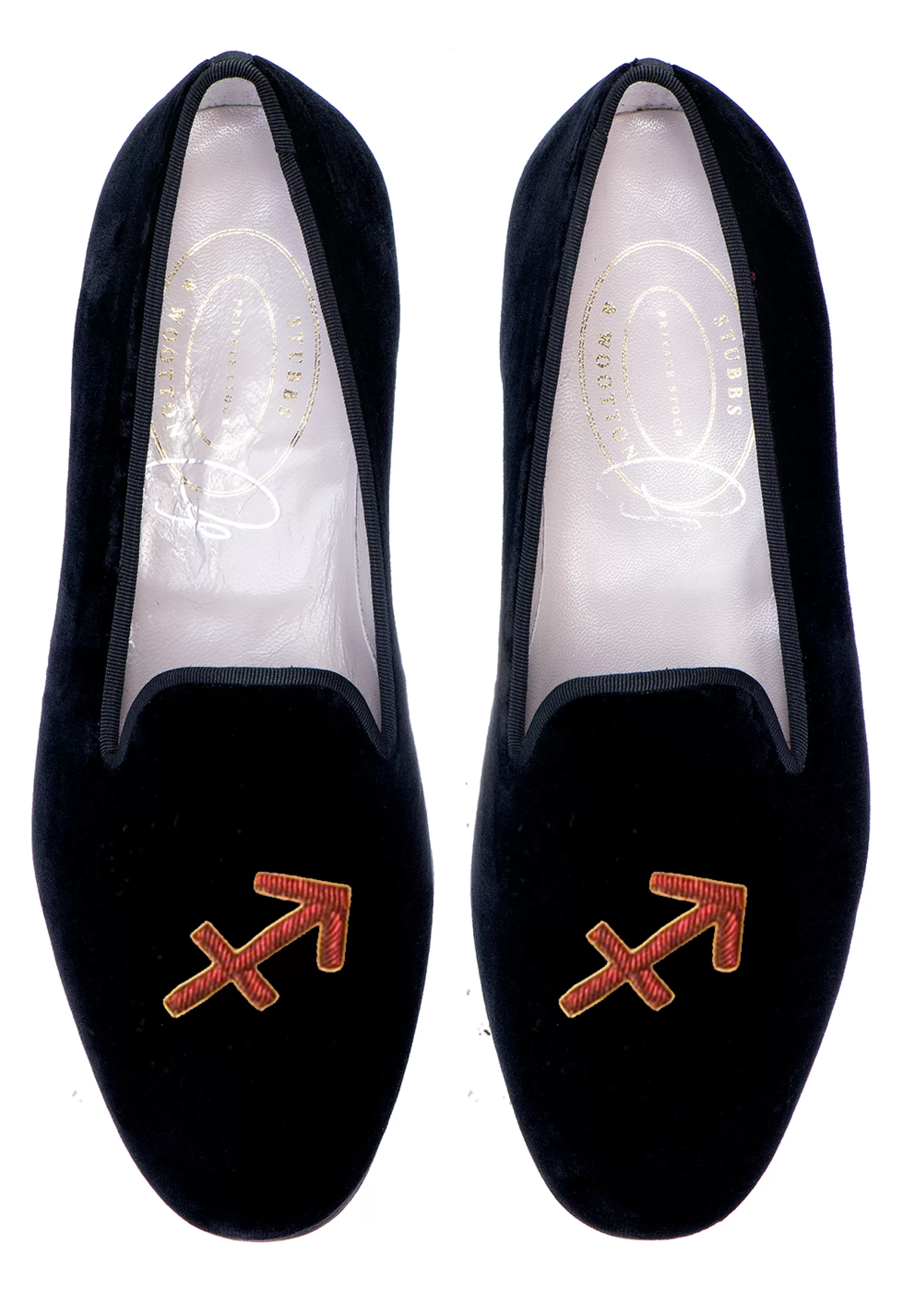 Slipper*Stubbs & Wootton Sagittarius Private Stock (Men) Black