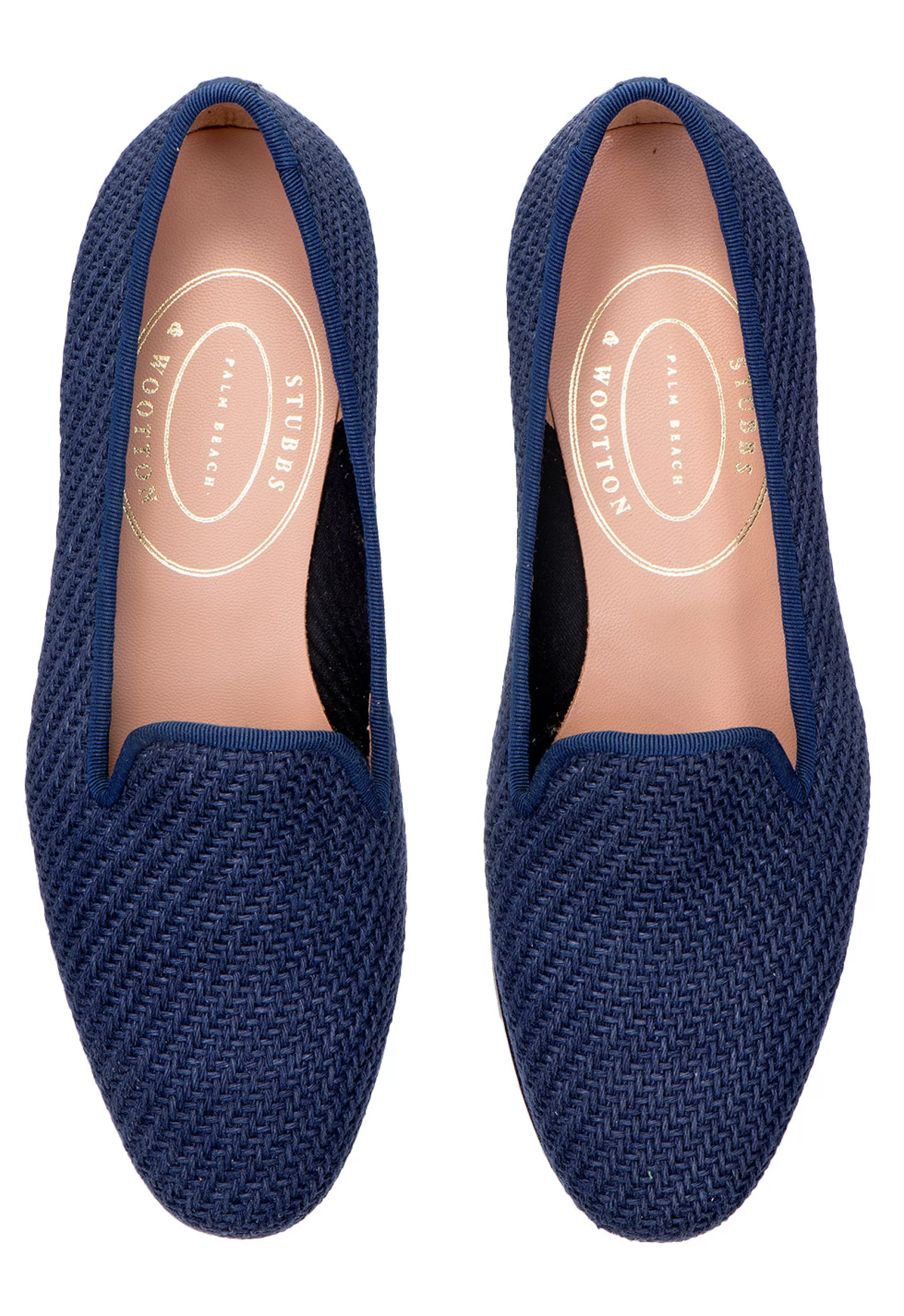 Slipper*Stubbs & Wootton Sisal (Women) Navy
